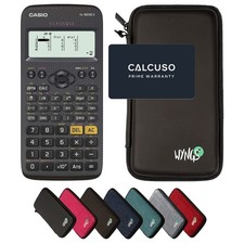 Casio fx-82DE X inkl. Schutztasche Schwarz - Wissenschaftlicher Rechner