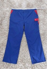 Kübler Arbeitshose Kornblau/Rot Gr. 64 TOP Zustand 