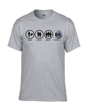 Saab Scania LKW BAD-GOOD-GREAT-PERFECT AUTO Logo Grau T-Shirt -175_Grau