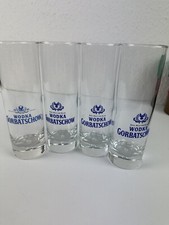 4 Wodka Gorbatschow Gläser