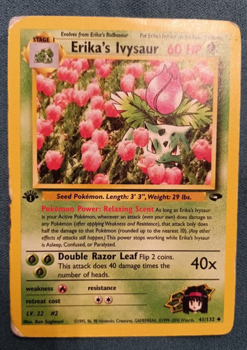 Pokémon erika s ivysaur - ♥,
