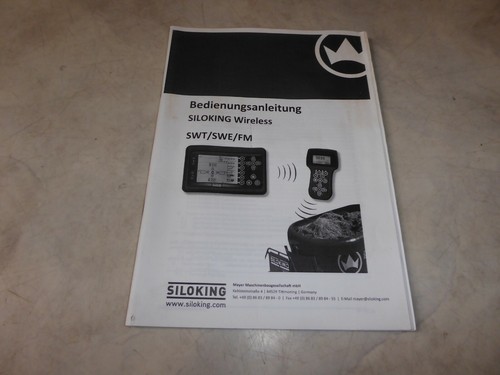 Betriebsanleitung siloking - betriebsanleitung,