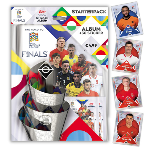 Topps the road uefa - road,