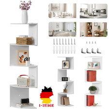 5 Ebenen Eckregal Winkelregal