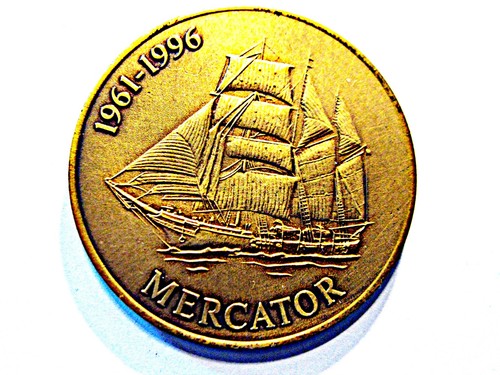Medaille mercator hafen von - hafen,