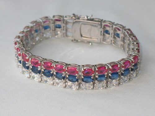Jugendstil silber armband - silber,
