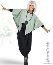 Lagenlook zipfel überwurf - lagenlook,