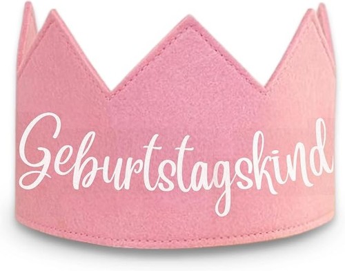 Filzkrone geburtstagskind als - geburtstagskind,