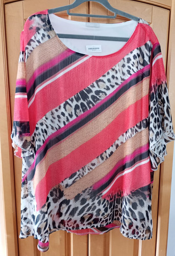 Janina curved bluse tunika - bluse,