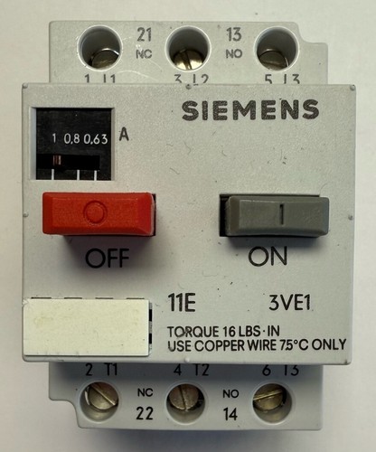 Siemens motorschutzschalter - motorschutzschalter, /