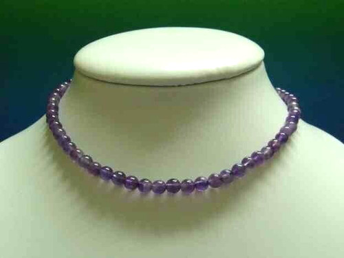Amethyst halskette 42 cm - 💜amethyst,