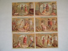 Liebig Sammelbilder (A145)Zeitalter, Bilder haben Alters und Gebrauchsspuren,si