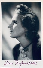 LENI RIEFENSTAHL signierte