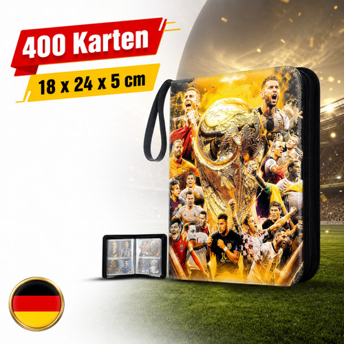 Sammelmappe für fußballstar - für,