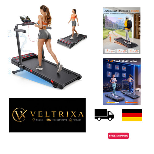 Laufband klappbar mit - laufband, neigung