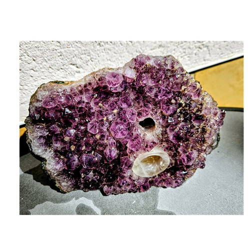 Amethyst druse geode violett - amethyst, druse/geode