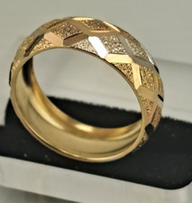 Goldring Bicolor mit  375er