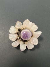 Vintage Brosche Blume