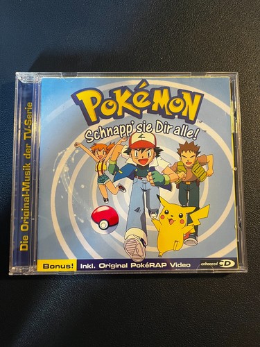 Pokemon soundtrack schnapp - cd,