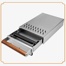 Schublade Espresso Abklopfbehälter Kaffeesatzbehälter Kaffee-Knock-Box Edelstahl