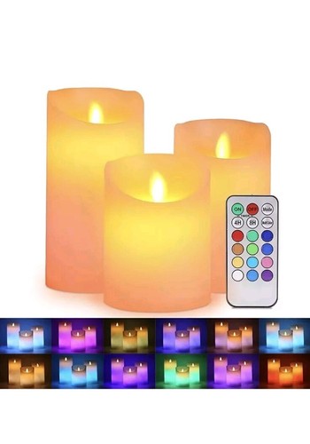Rgb led kerzen flammenloses - rgb,