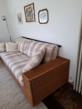 Designer Korbsofa (evtl. Bielefelder Werkstätten, gebraucht, sehr guter Zustand!