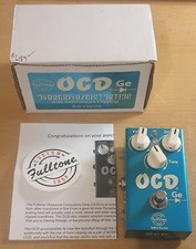 Fulltone OCD Ge Germanium, Custom Shop Edt., Old/Orig Version, Overdrive Pedal