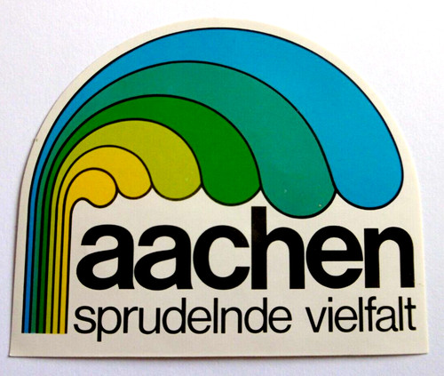 Souvenir aufkleber aachen - souvenir-aufkleber,