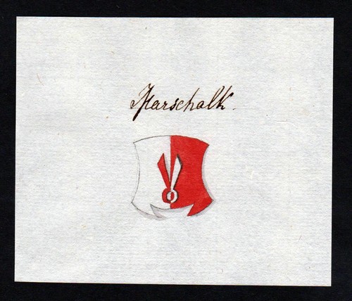 Marschalk handschrift - 18., jh.