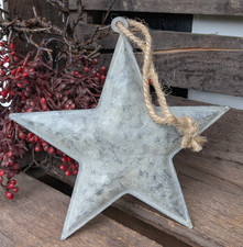 ❤ Toller Stern zum hängen Metall  Antiklook Zink Vintage Garten  Weihnachten ❤