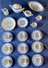 Kaffeeservice China Blau*Echt Tuppack*Kronester*Oscar Schaller*Seltmann Weiden 