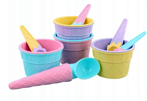 Kinder eisbecher set - kinder,