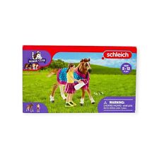 Schleich 42361 Horse Club Fohlen mit Decke Spielfigur