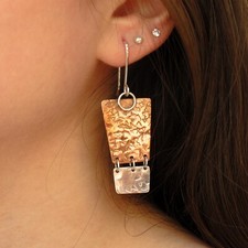 Handmade Copper and Silver 950