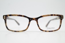 Brille Calvin Klein CK8549 Braun Gold Oval Brillengestell eyeglasses Neu