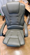 ALFORDSON Massage-Bürostuhl Executive Gaming Racing Sitz PU-Leder Stoff