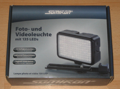 Somikon foto und videoleuchte - foto-,