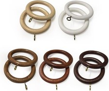 Holzring Für Vorhangstange MM 35 Viele Farben Durchmesser 70MM