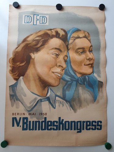 Plakat bundeskongress dfd - plakat,