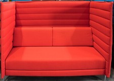 Vitra alcove highback sofa rot - vitra,