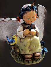 Porzellan Figur Enzian