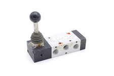 XMV2220 5/2-Wege Handhebelventil Raste 1/4 Landefeld Ventil Pneumatikventil