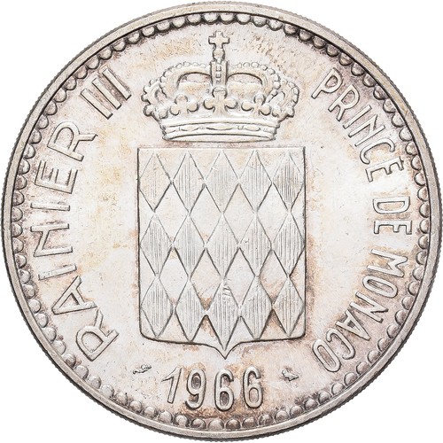Münze monaco rainier iii - monaco,,