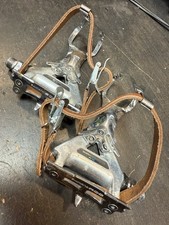 Gebraucht Shimano PD-6400 Pedale Rennrad Vintage / Retro mit Haken Riemen