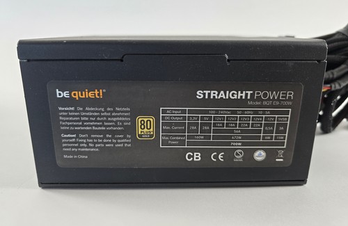 Quiet straight power e9 - be,