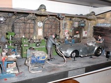 1:18 Werkstatt diorama