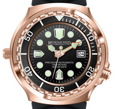 Riedenschild Herrenuhr 100 ATM Kampfschwimmer Extremsport Armee Taucheruhr Datum