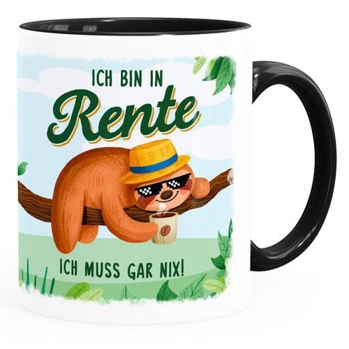 Kaffee tasse rentner - kaffee-tasse, spruch