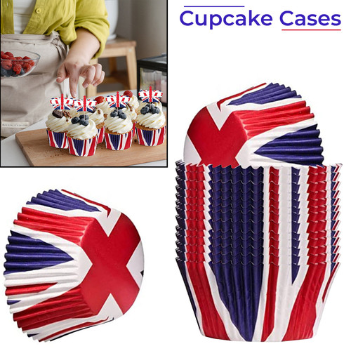Papier cupcake hülle union - cupcake,