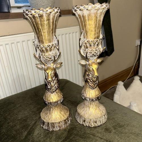 Hirsch kerzenhalter stumpen - hirsch,